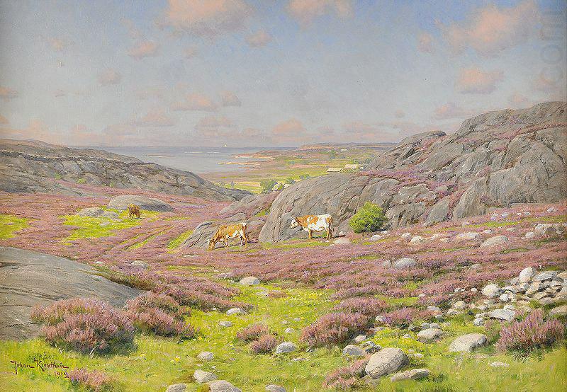 johan krouthen Scene from Halland North Coast china oil painting image